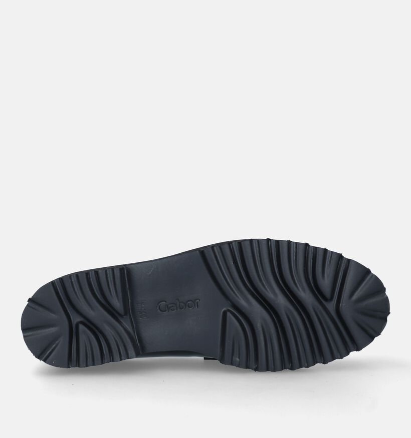 Gabor Best Fitting Mocassins en Noir pour femmes (331175)