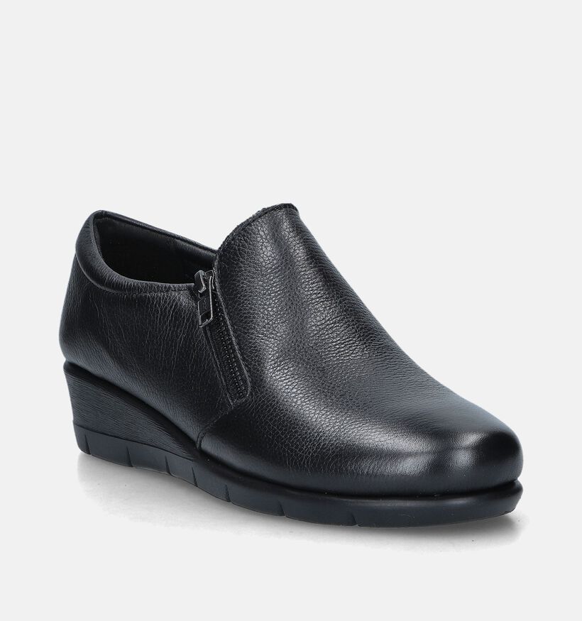 Hush Puppies Makila Chaussures zippé en Noir pour femmes (346849)