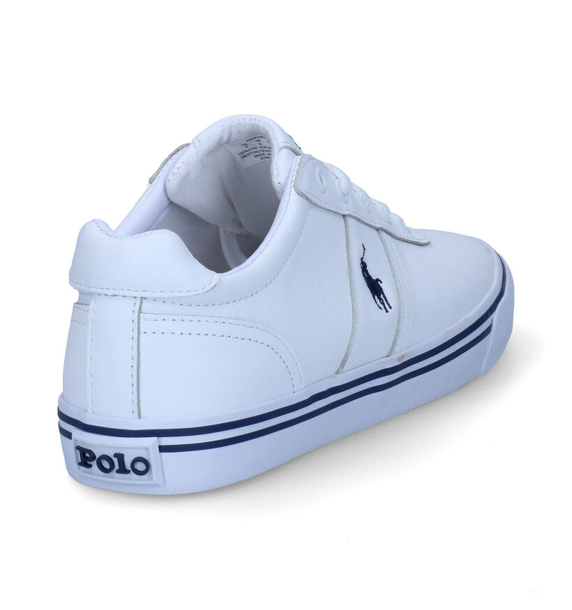 Polo Ralph Lauren Hanford Zwarte Veterschoenen in leer (313109)
