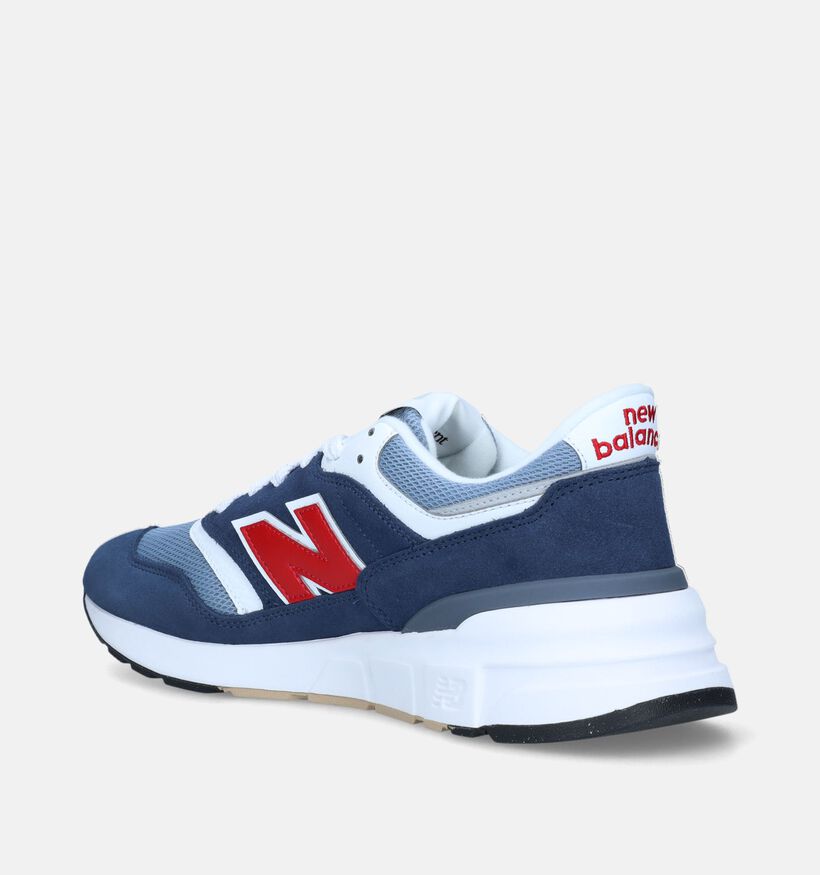 New Balance U 997 Baskets en Bleu pour hommes (334291) - pour semelles orthopédiques