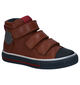 Kipling Cognac Velcroschoenen in leer (298629)
