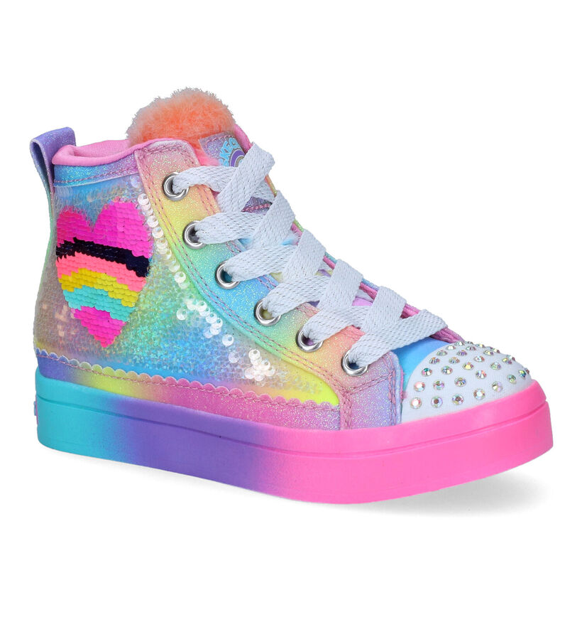 Skechers Twi-Lites Baskets en Multicilore en simili cuir (318185)