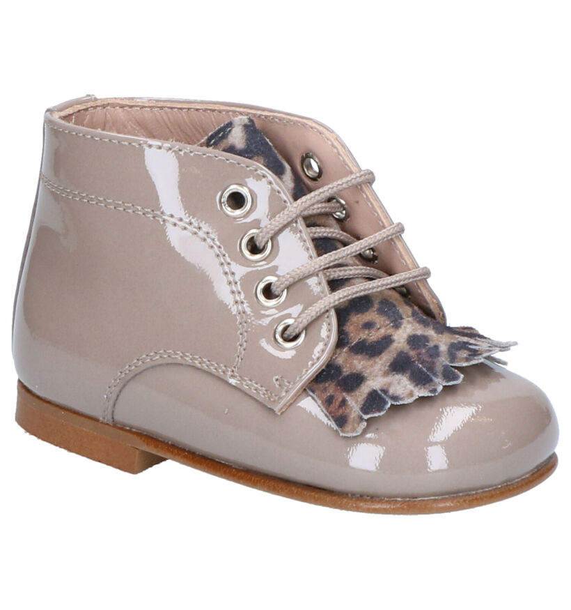 Eli Taupe Babyschoentjes in lak (260864)