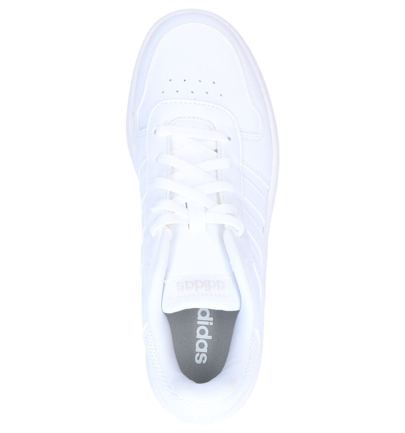adidas Hoops 2.0 Sneakers Wit in kunstleer (264907)