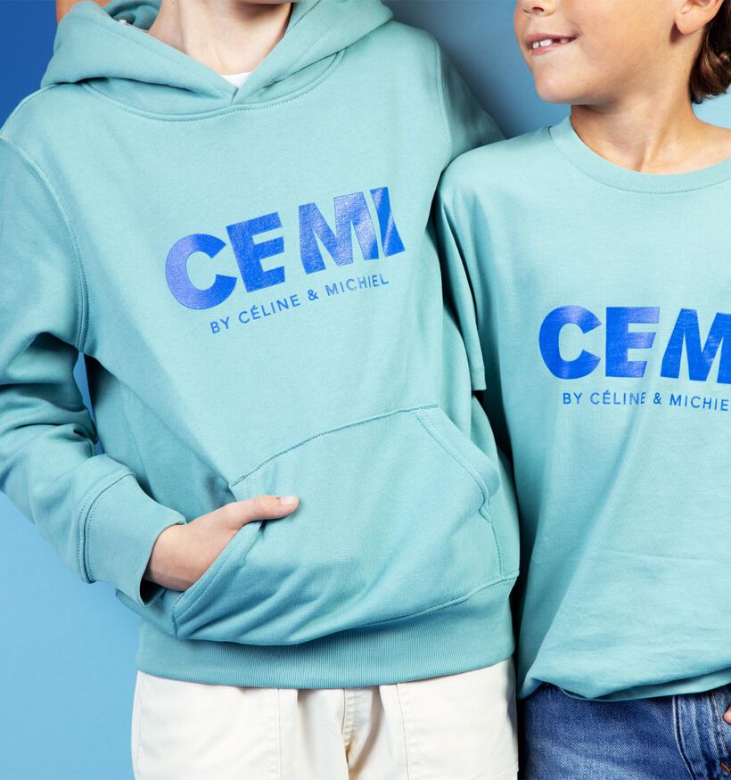CEMI Mini Cruiser Sweatshirt en Vert pour filles, garçons (333857)