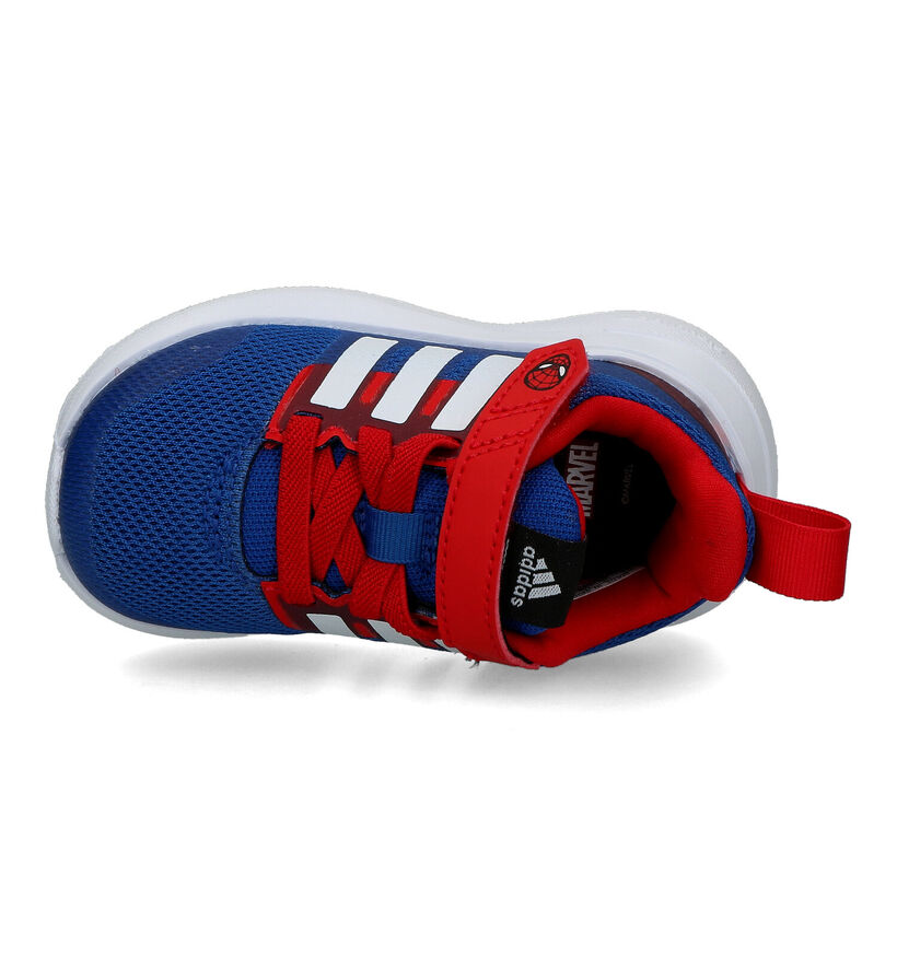 adidas Fortarun 2.0 Spiderman Baskets en Bleu pour garçons (318806)