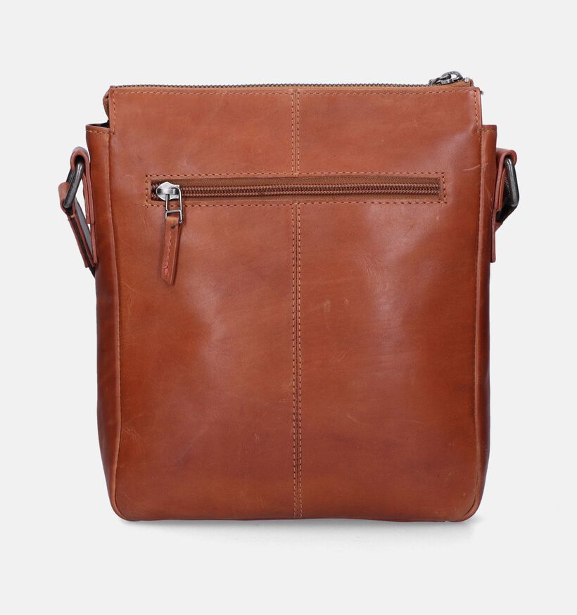 Maverick Cognac Crossbody Tas voor heren (341263)