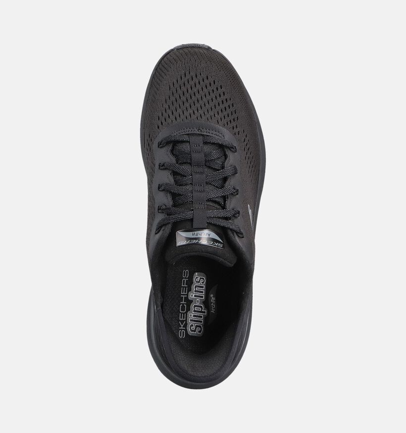 Skechers Arch Fit 2.0 Easy Chic Baskets en Noir pour femmes (360887)
