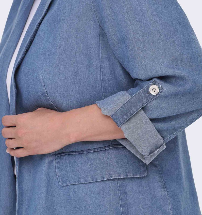 ONLY Carmakoma Charis Blazer en Bleu pour femmes (351429)