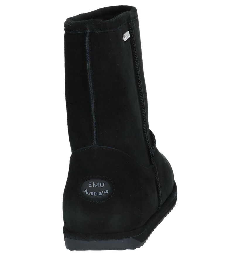 EMU Bottes basses en Noir en daim (231464)