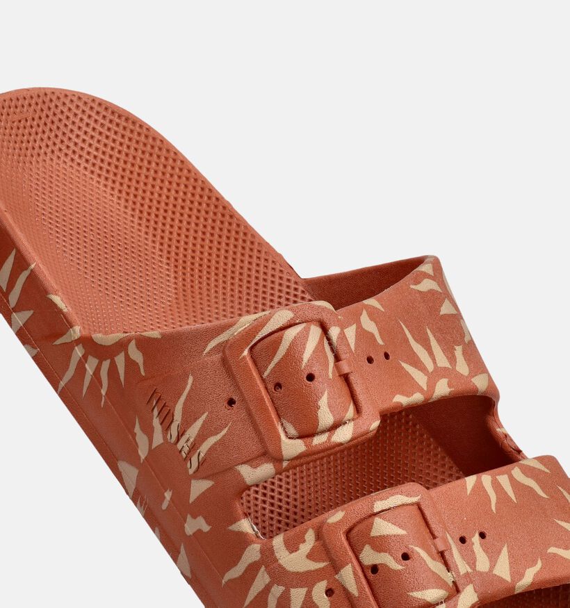 Freedom Moses Original Fancy Sun Bruine Slippers voor dames (370842)