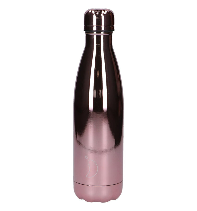 Chilly's Chrome Rose Gold Drinkfles 500ml voor dames, meisjes (253373)
