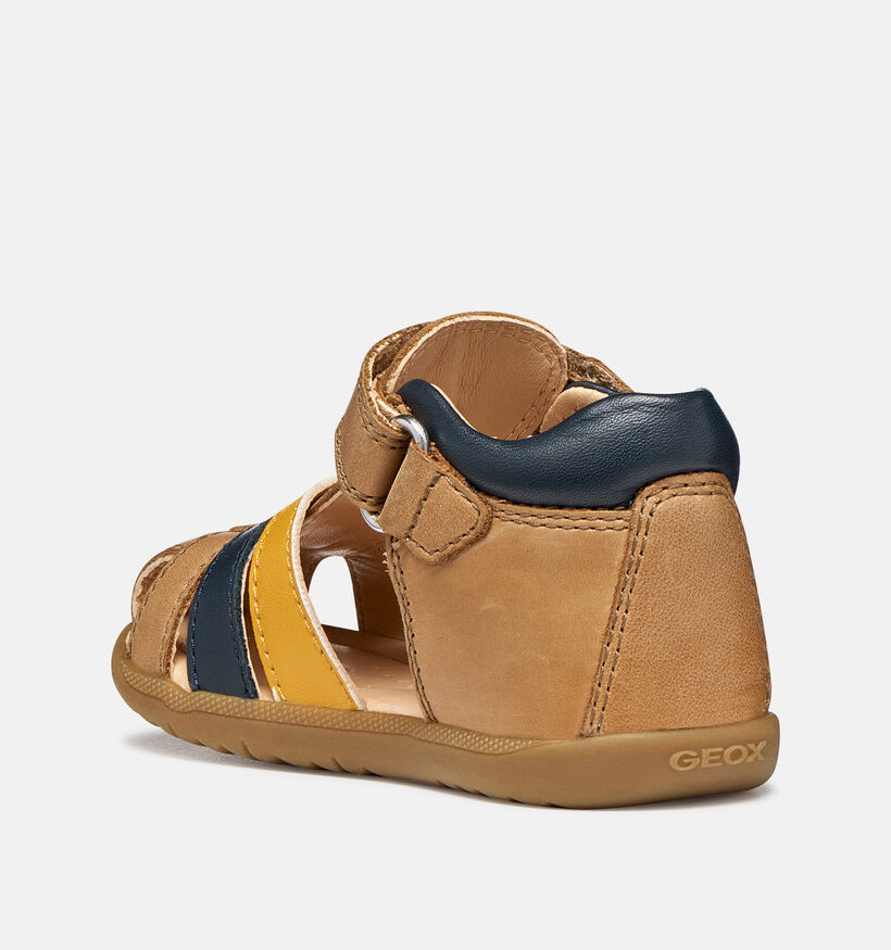 Geox Macchia Sandales pour b&eacute;b&eacute; en Camel pour gar&ccedil;ons (370157)