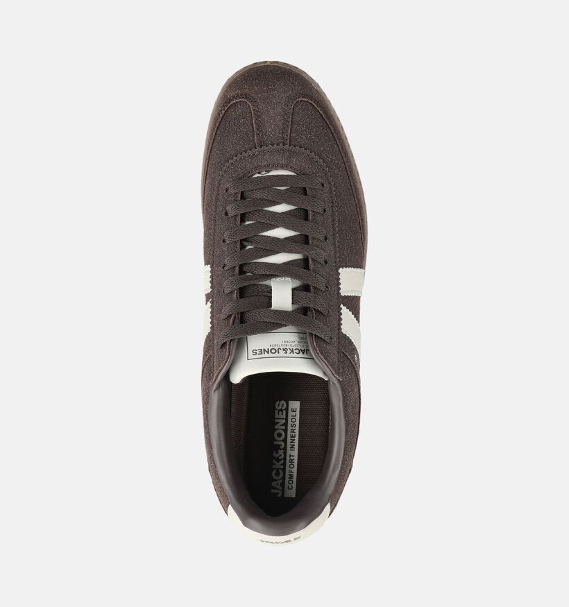 Jack & Jones Kirk Chaussures plates en Brun fonc&eacute; pour femmes (378543)