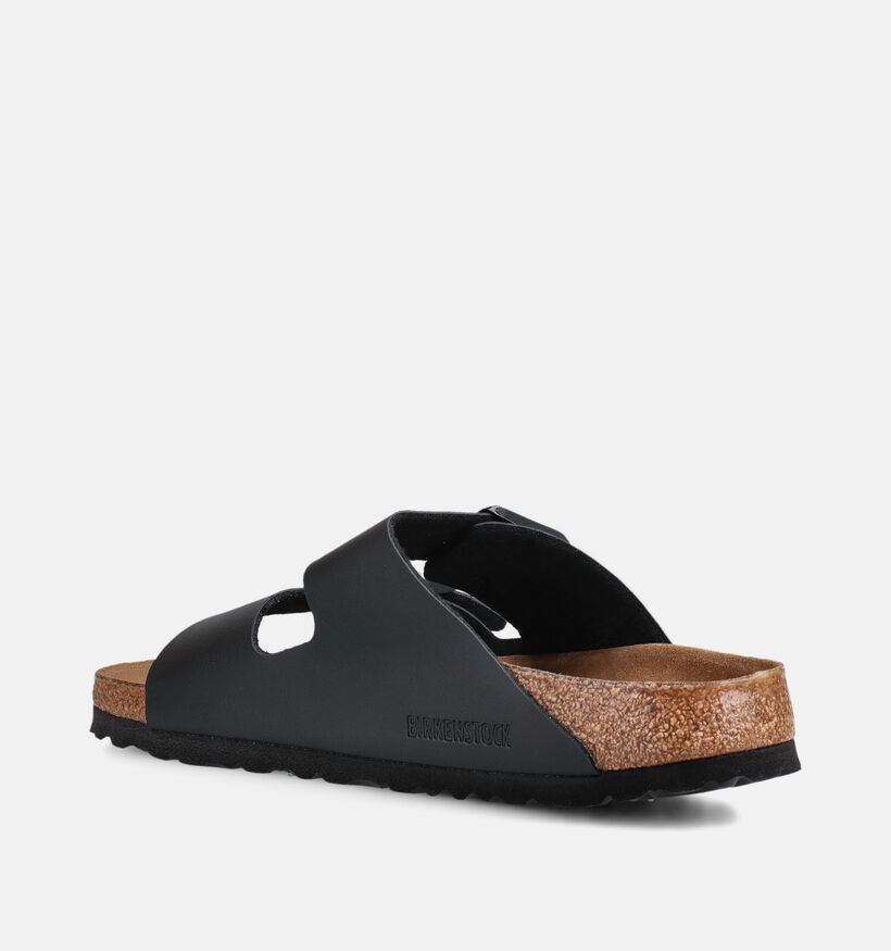 Birkenstock Arizona Soft Footbed Nu-pieds en Noir pour femmes (350915)