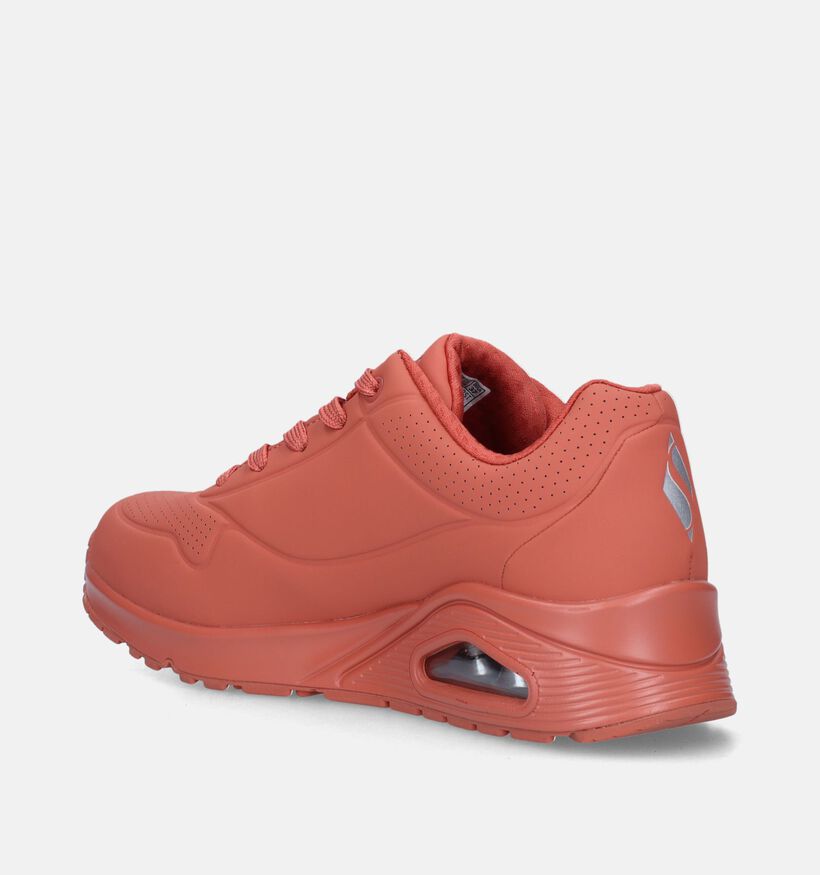 Skechers Uno Stand On Air Baskets en Orange pour femmes (343880)