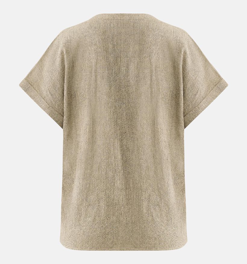 Mexx Crinkle Gouden Blouse voor dames (368533)