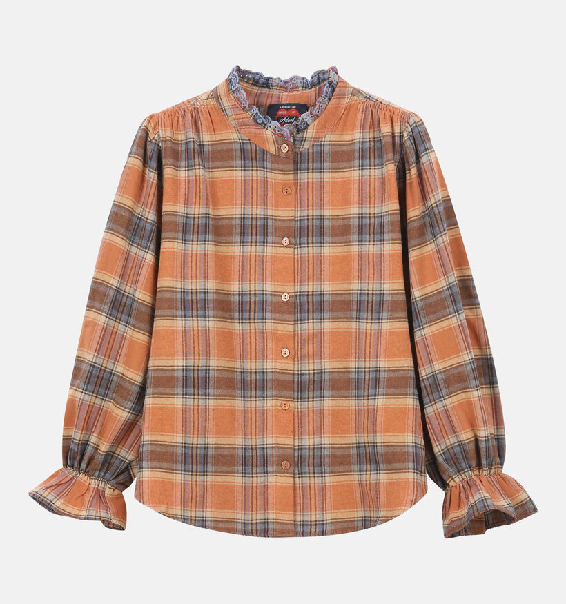 Ador&eacute; Kimber Bruine Blouse met Trumpet Sleeves voor dames (384091)