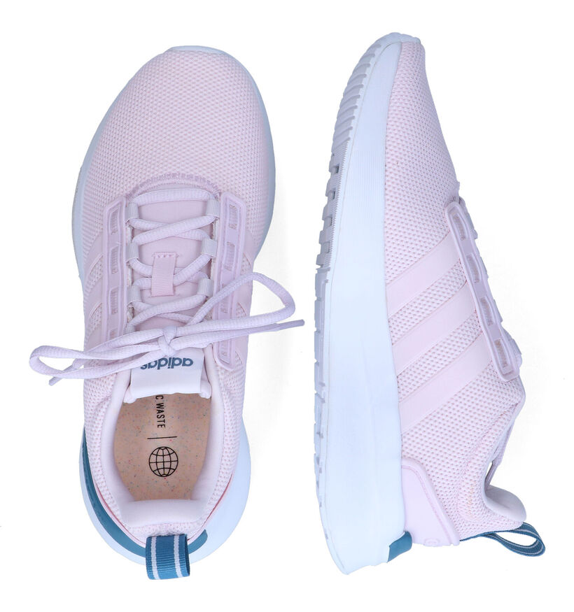 adidas Racer TR21 Baskets en Blanc pour femmes (311387) - pour semelles orthopédiques