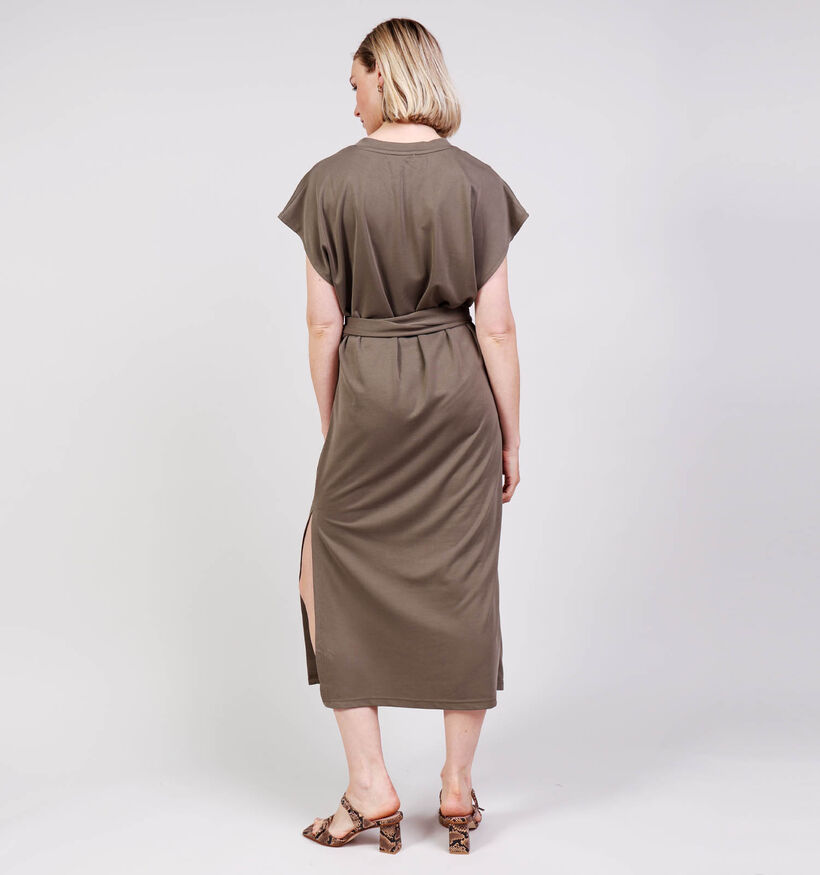 Rue Mazarine Karla Groene Midi jurk voor dames (374145)