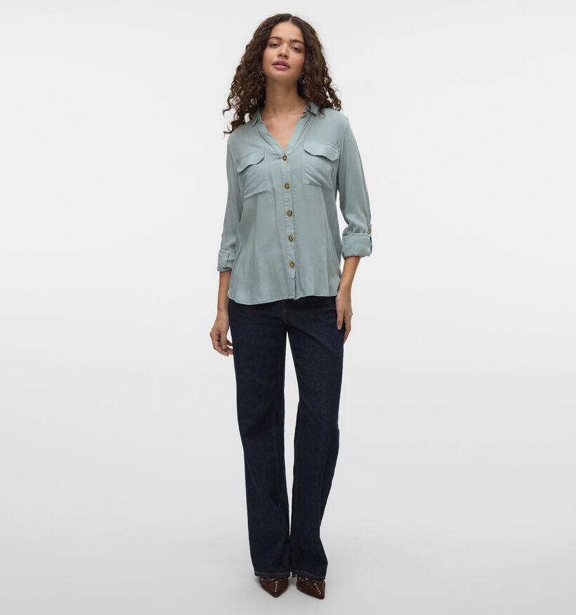 Vero Moda Bumpy Groen Hemd voor dames (352213)