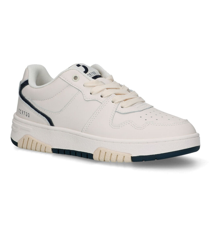 SJ Icon Witte Sneakers voor jongens, meisjes (322399) - geschikt voor steunzolen