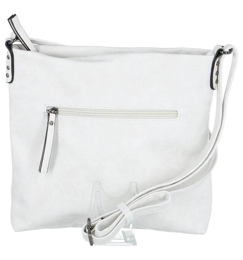 Witte Crossbody Tas met Tekening Emily & Noah, , pdp