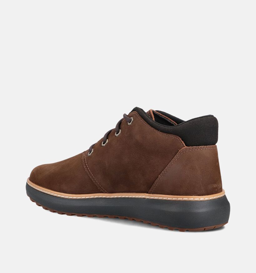 Timberland Hudson Road Mid Chukka Boots en Marron pour hommes (360549) - pour semelles orthopédiques