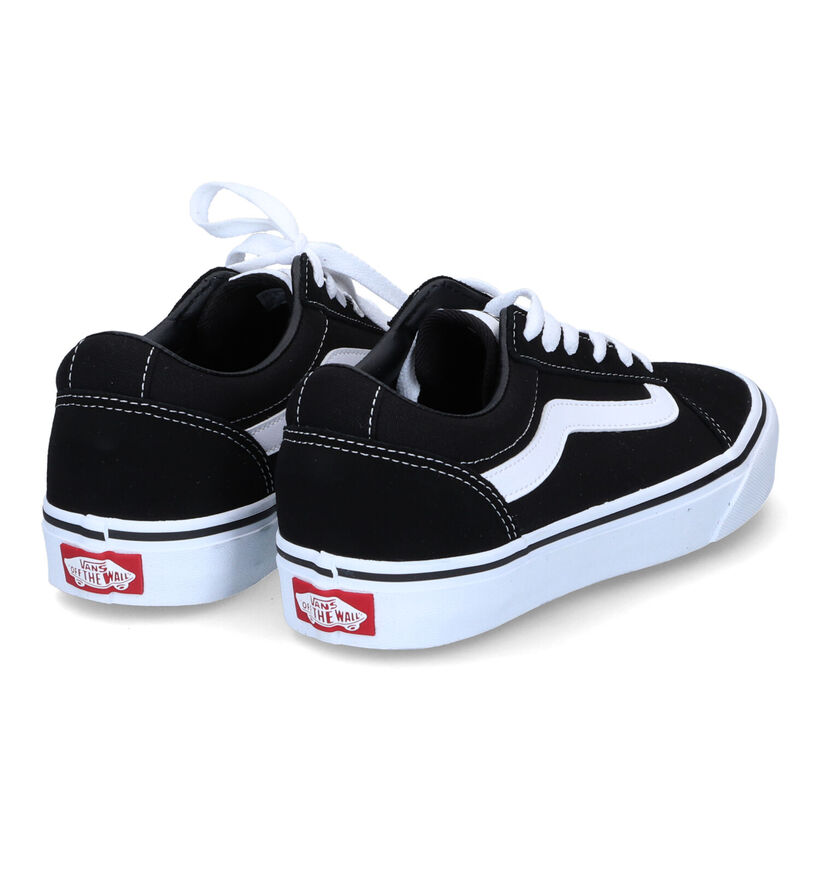 Vans Ward Zwarte Skate sneakers voor dames (327994)