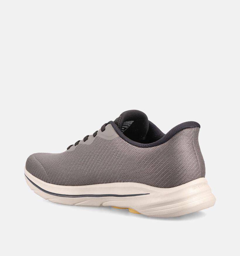 Skecher Go Walke 8 Pate Taupe Slip-ins voor heren (375626)