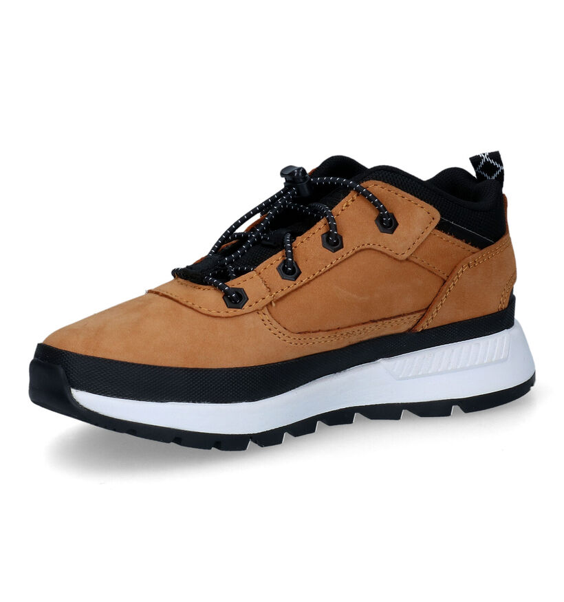 Timberland Field Tracker Low Bottines en Cognac pour garçons (329079) - pour semelles orthopédiques