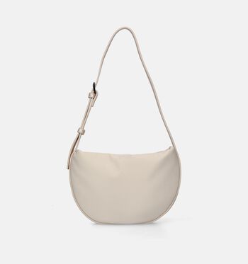 Schoudertas beige