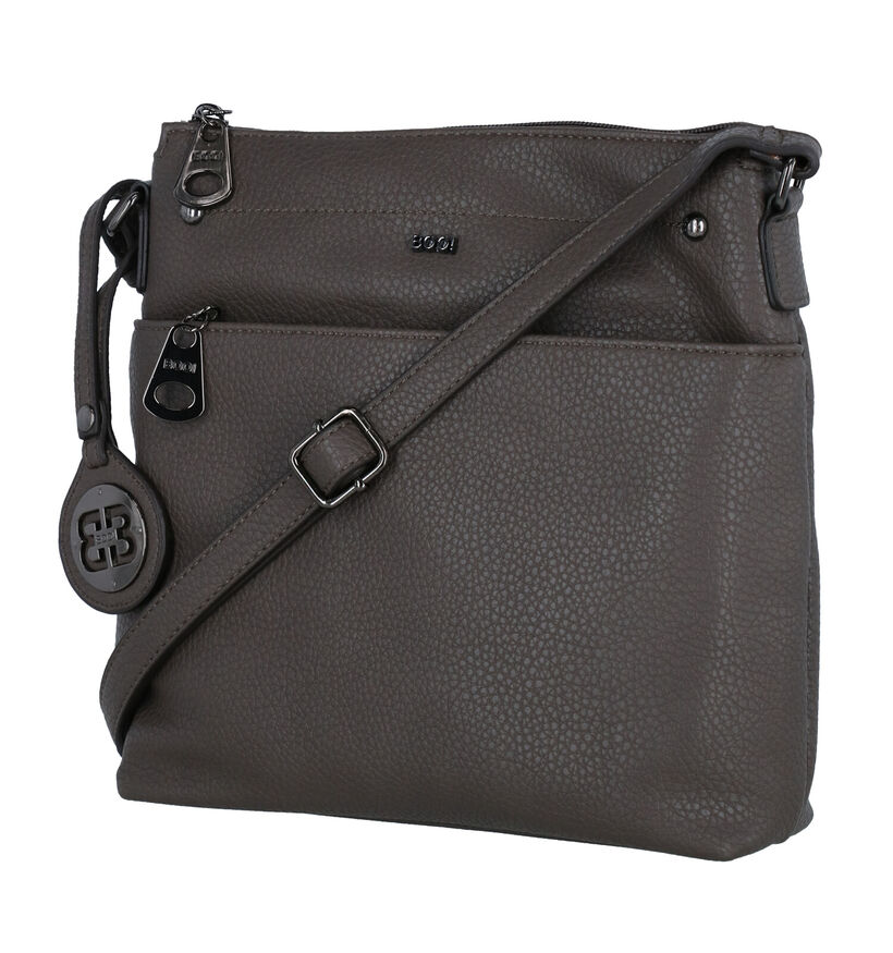 BOO! Salto Bruine Crossbody Tas in kunstleer (302474)