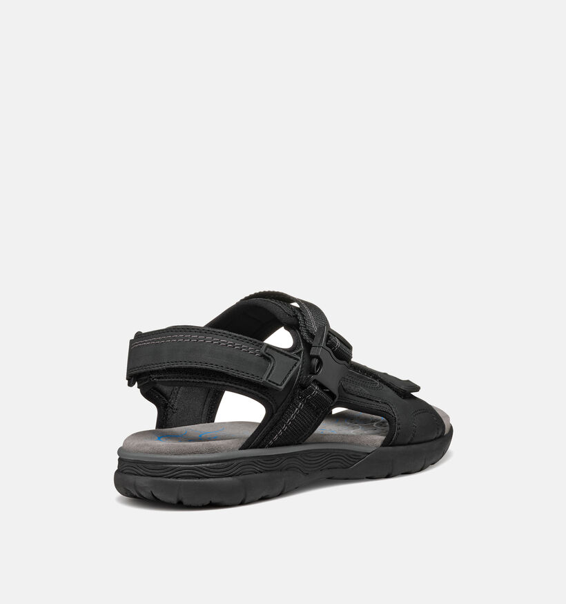 Geox Spherica Sandales de marche en Noir pour hommes (351622)