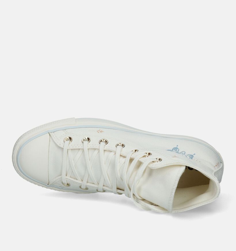 Converse Chuck Taylor All Star Lift Platform Baskets en Blanc pour femmes (327854)