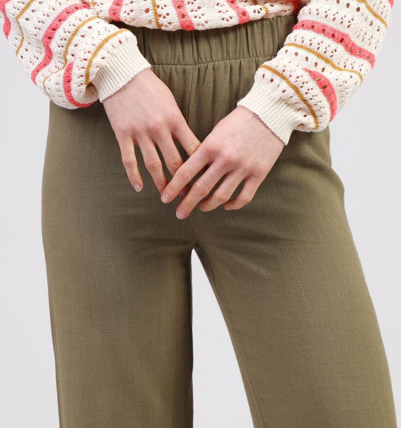 Reu Mazarine Cola Geklede Broek Kaki voor dames (357939)
