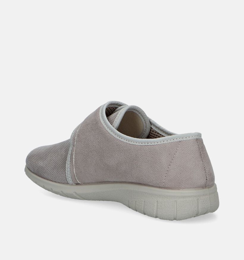 Fischer Beige Comfortschoenen voor dames (347136) - geschikt voor steunzolen