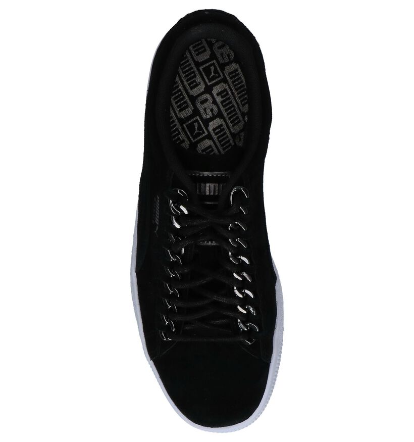 Sneakers Zwart Puma in daim (221659)