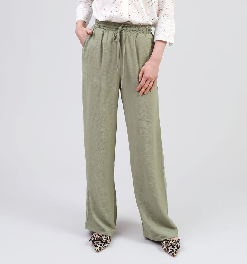Vila Josa Kaki Wijde broek voor dames (351728)