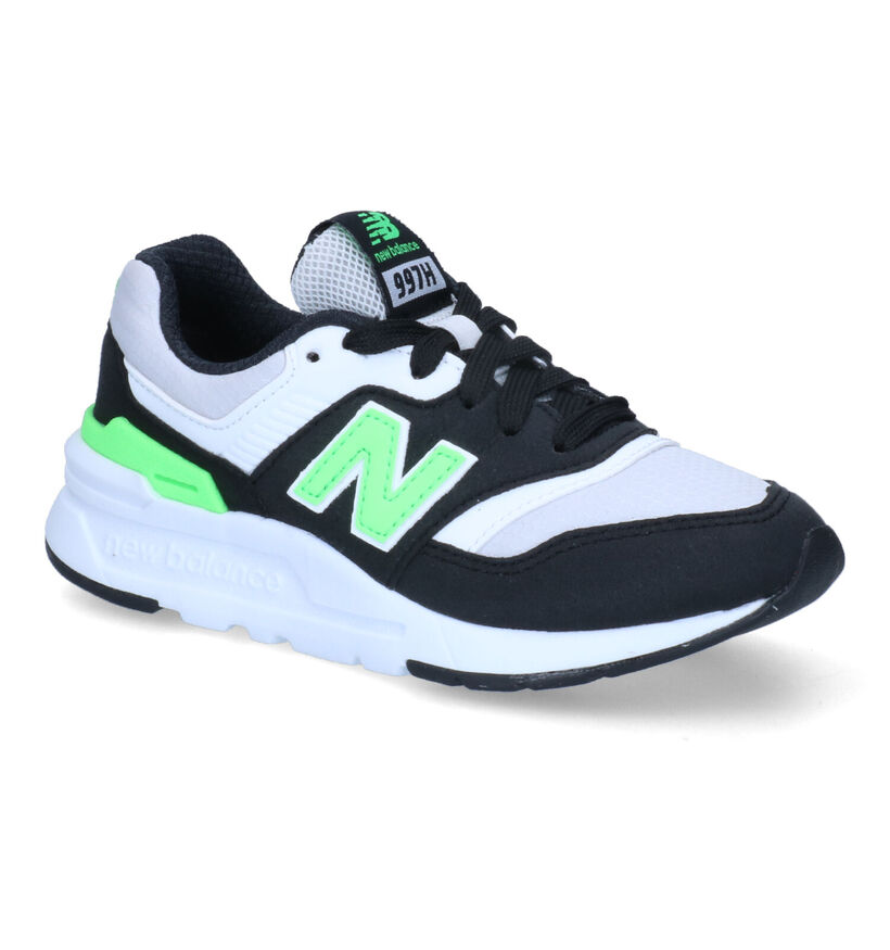 New Balance PR997 Baskets en Noir pour garçons (301710) - pour semelles orthopédiques