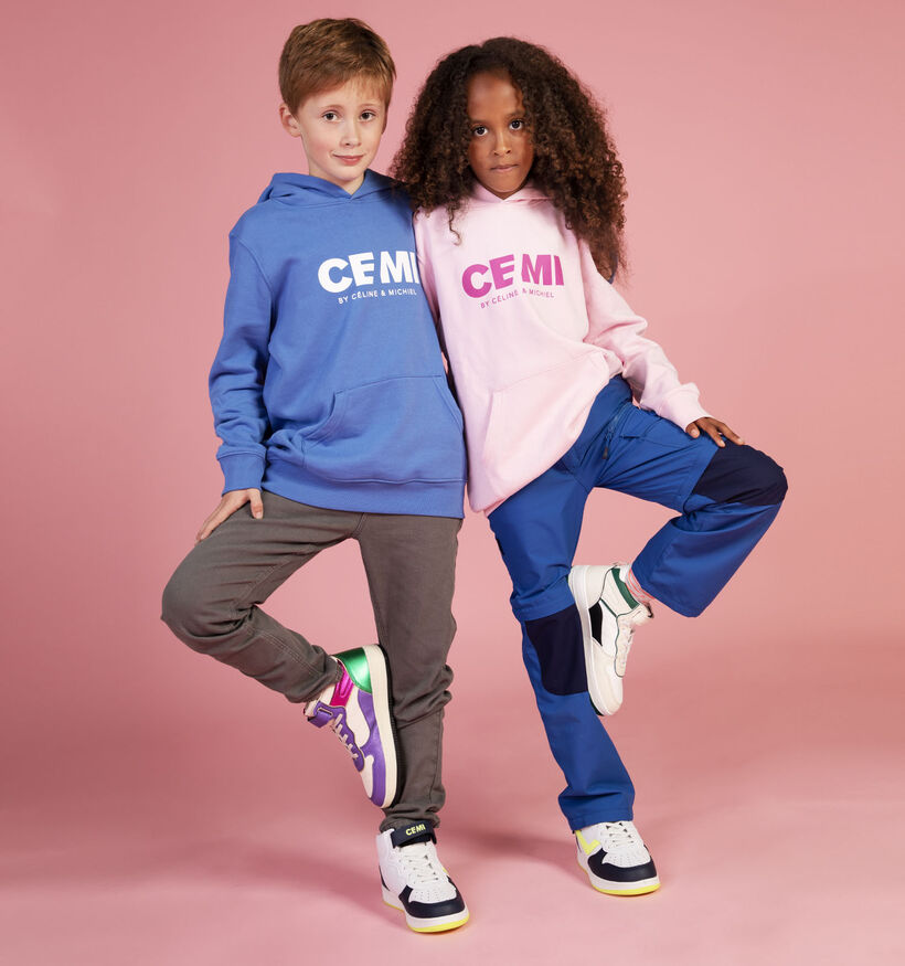 CEMI Mini Cruiser Sweatshirt en Bleu pour filles, garçons (352961)