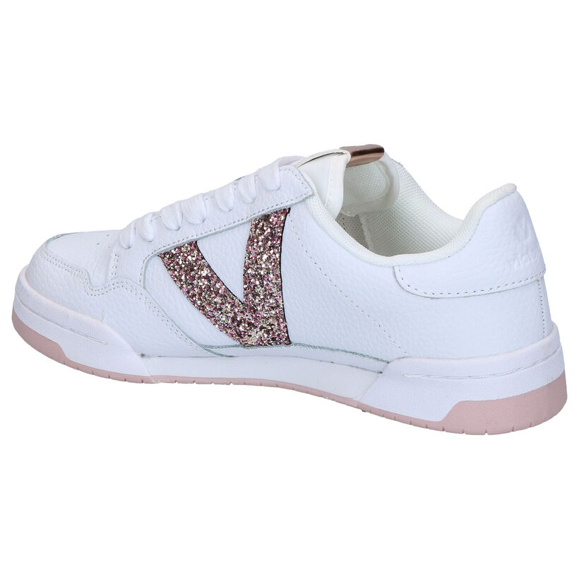 Victoria Witte Sneakers in kunstleer (275075)