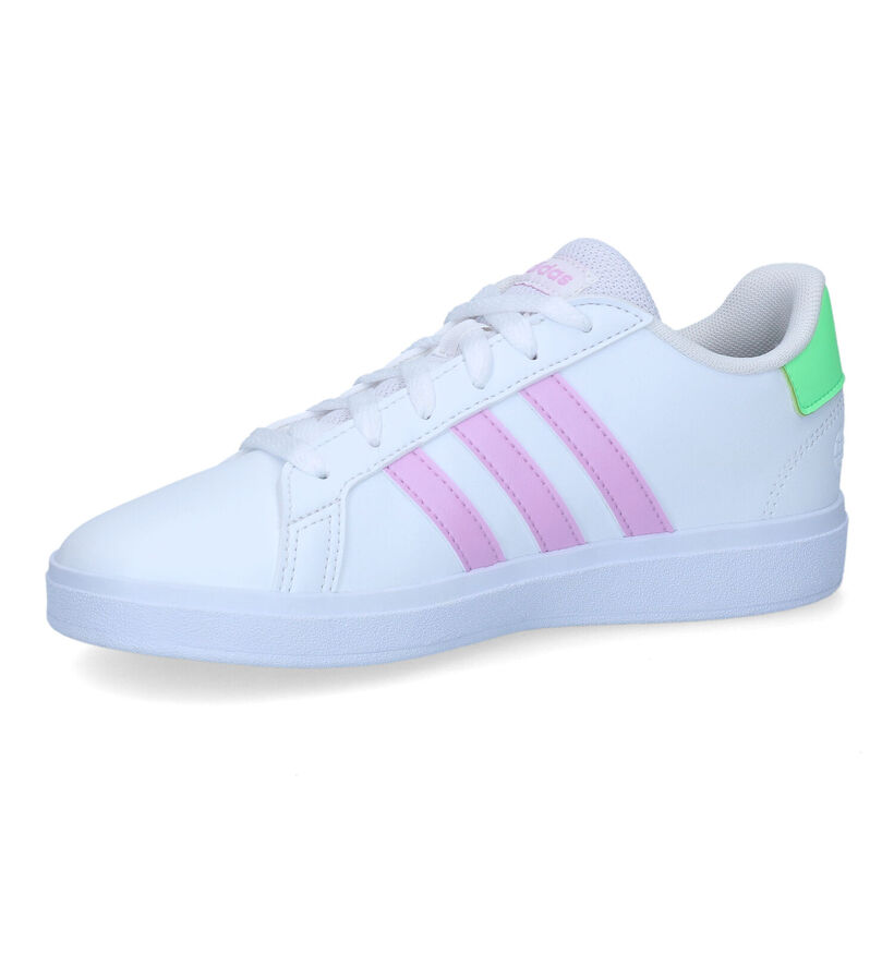 adidas Grand Court 2.0 Baskets en Bordeaux pour filles (361534)