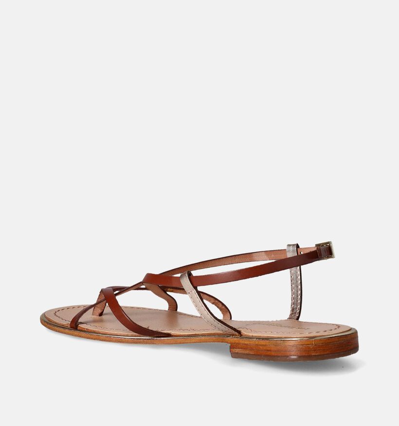 Les Tropeziennes Monacode Cognac Sandalen voor dames (365539)
