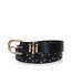 Tommy Hilfiger Lux Logo 3.0 Zwarte Riem voor dames (300911)