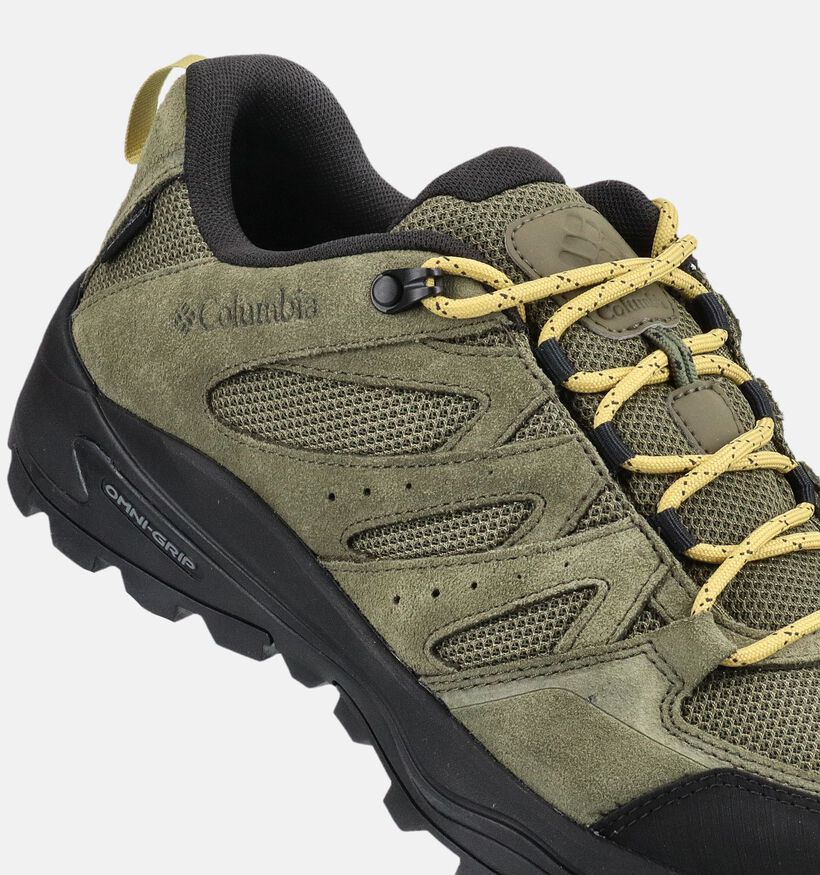 Columbia Redmond IV Waterproof Chaussures outdoor en Vert kaki pour hommes (378177) - pour semelles orthop&eacute;diques