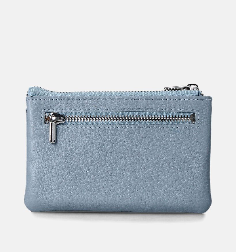 Crinkles Blauwe Ritsportemonnee voor dames (358124)