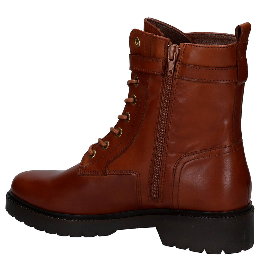 Scapa Zwarte Bottines in leer (297964)