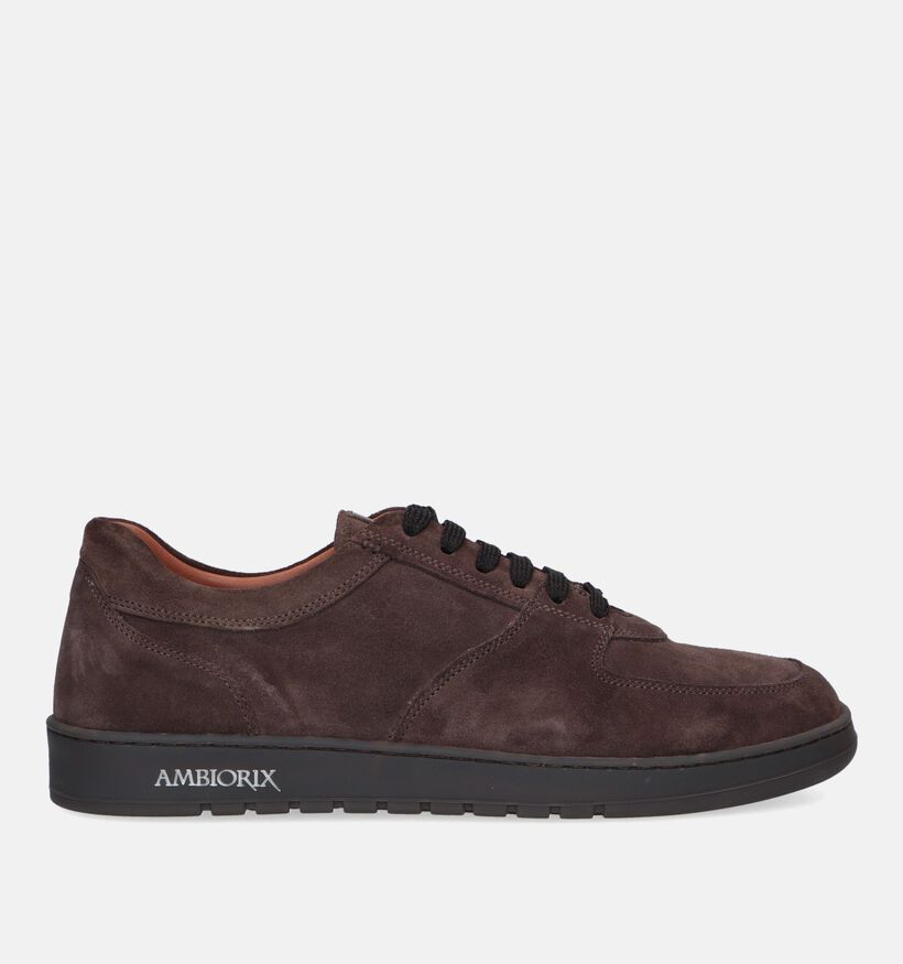 Ambiorix Lucas Chaussures à lacets en Marron pour hommes (331363) - pour semelles orthopédiques