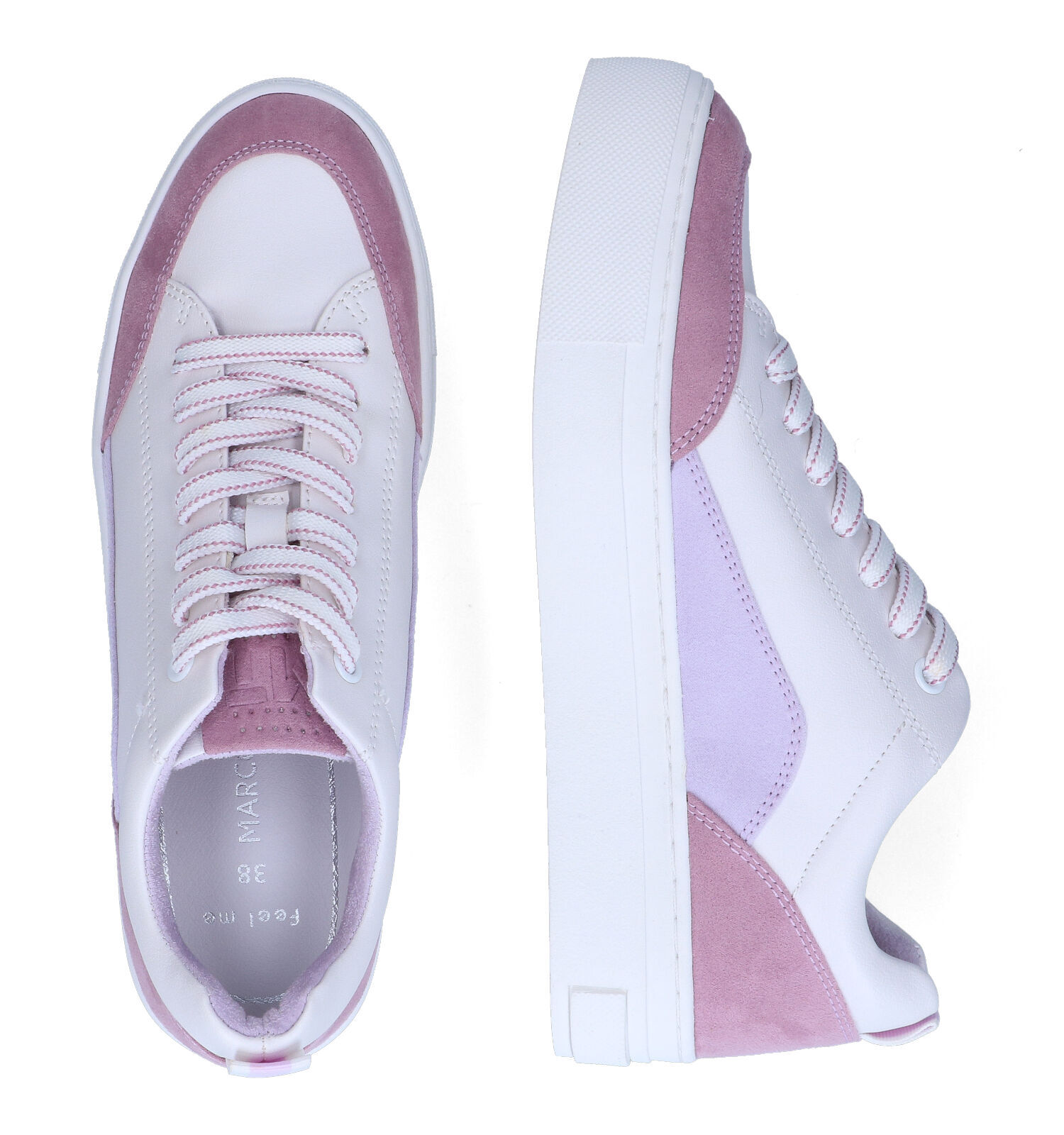 Marco Tozzi Witte Sneakers Dames Sneakers Online op TORFS.BE